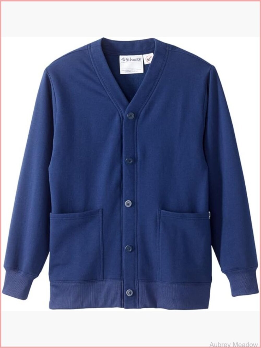 Adaptive Magnetic Closure Cardigan Open Front Fleece Sweater Assisted Dressing
